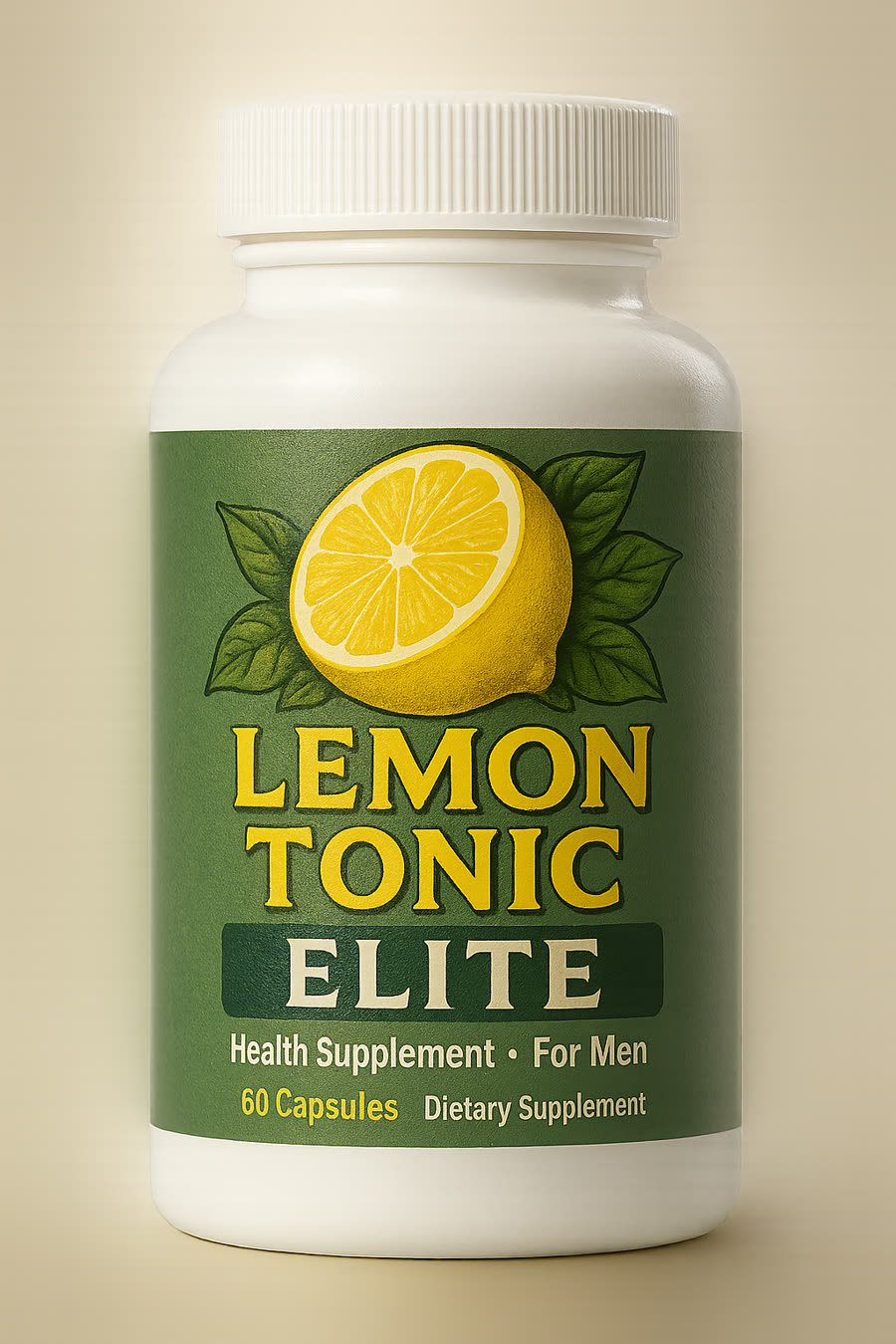 Lemon Tonic Elite bottle